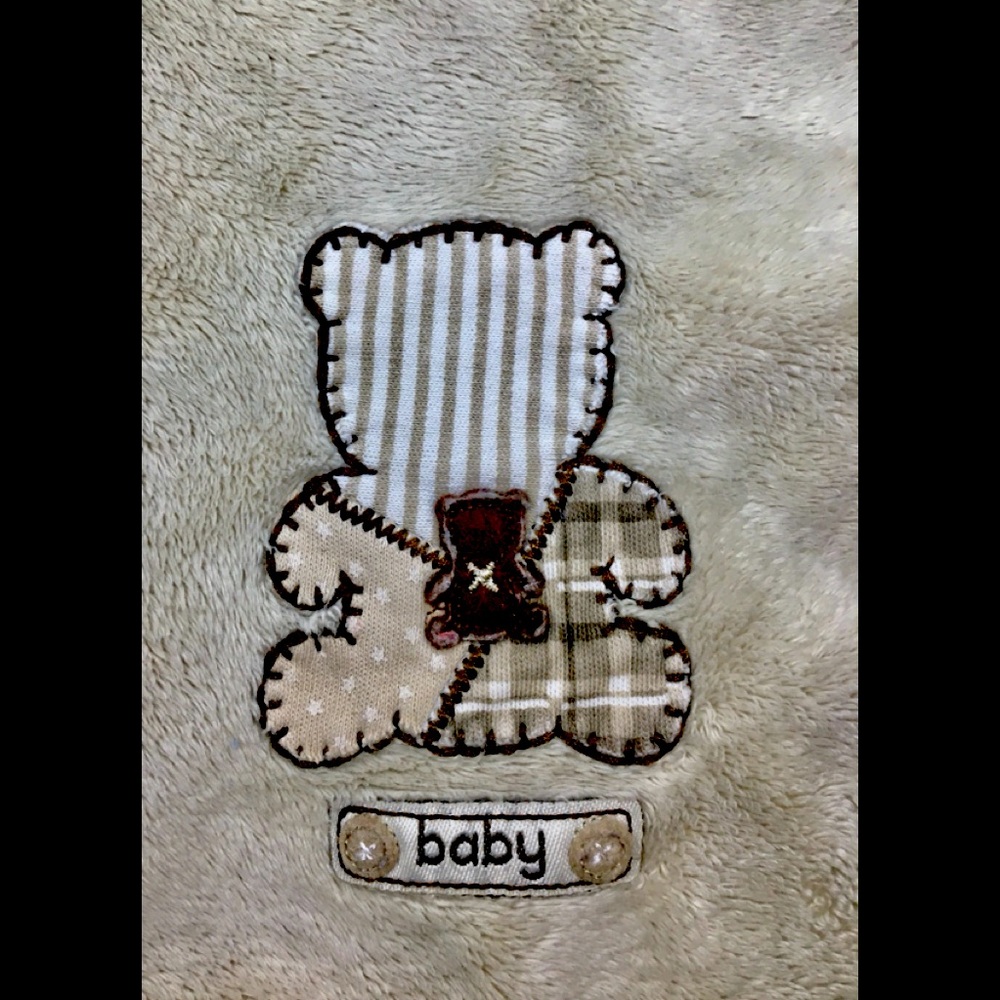 Cuddly Bear Blanket